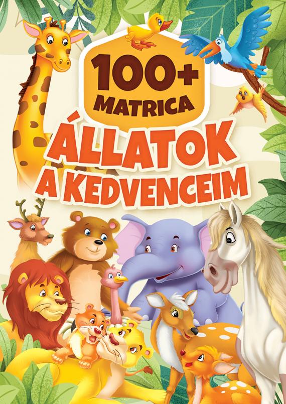 Állatok a kedvenceim 100+matrica