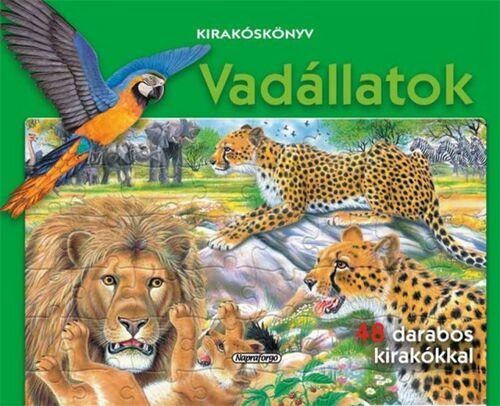 Vadállatok – 48 darabos puzzlekönyv