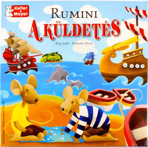 Rumini: A küldetés - készségfejl.társasjáték 