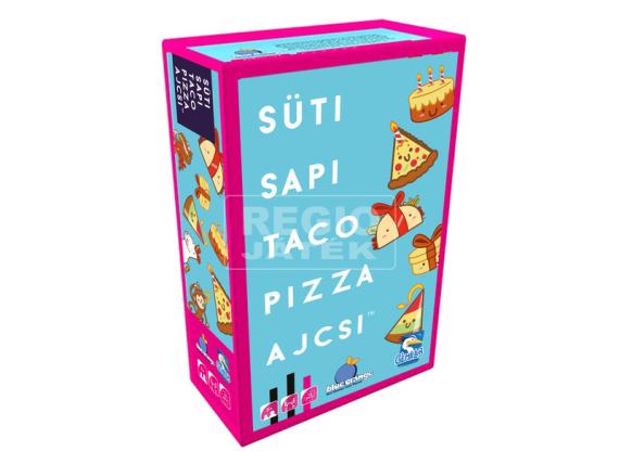 Süti, sapi, taco, pizza, ajcsi