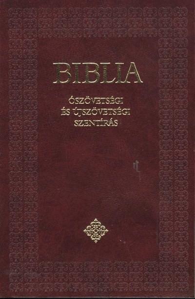 Biblia - Ószövetségi és Újszövetségi Szentírás - Kicsi /Puha - bordó (katolikus fordítás)