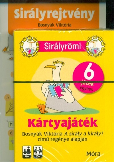 Sirályrömi - Sirályrejtvény /Kártyajáték Bosnyák Viktoria A sirály a király? című regénye alapján