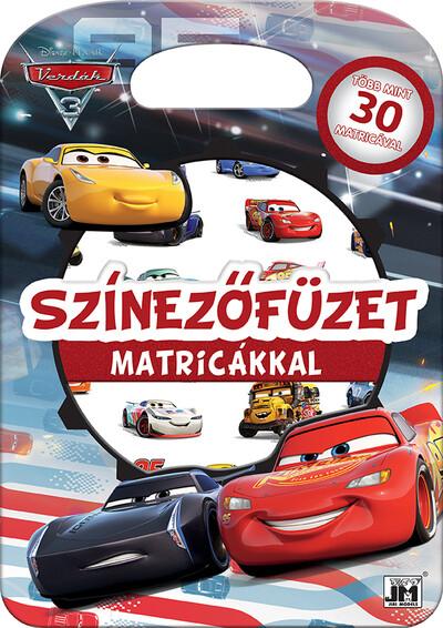 Színezőfüzet matricákkal - Verdák - Több mint 30 matricával