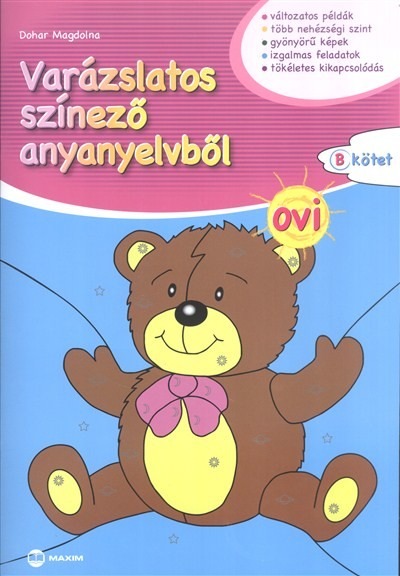 Varázslatos színező anyanyelvből - ovi (b. kötet)