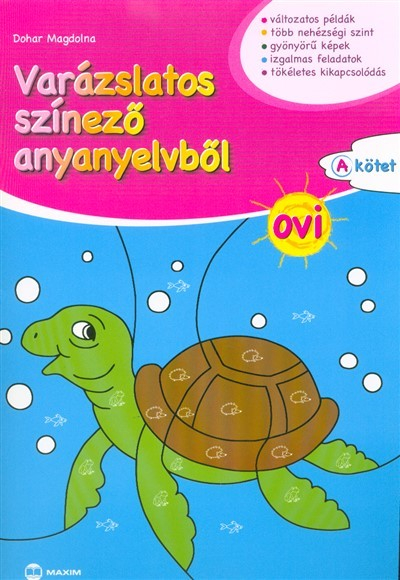 Varázslatos színező anyanyelvből OVI - A kötet