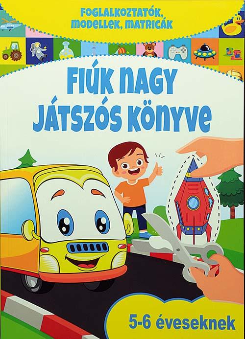 Fiúk nagy játszós könyve