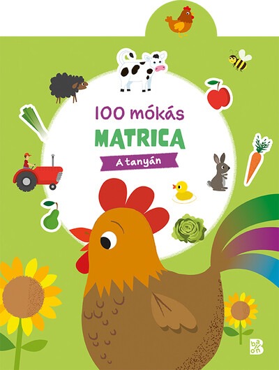 100 mókás matrica - A tanyán