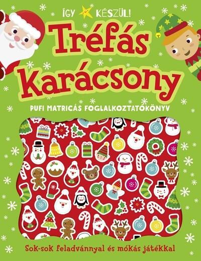 Így készül! - Tréfás karácsony - Pufi matrciás foglalkoztatókönyv §K