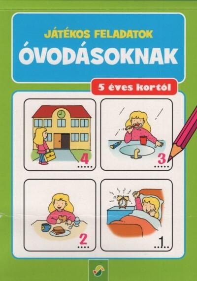 Játékos feladatok óvodásoknak - 5 éves kortól