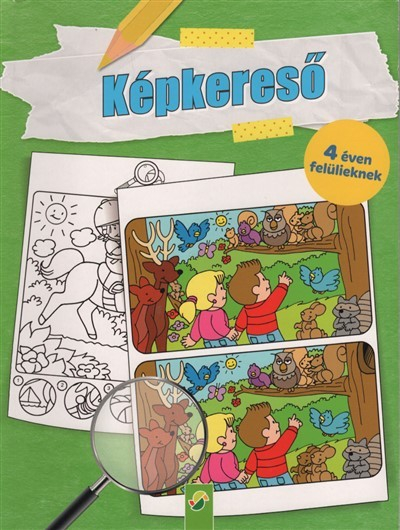 Képkereső - 4 éven felülieknek (zöld)