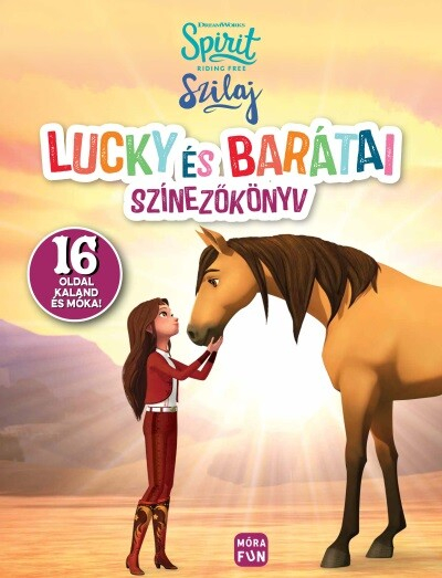 Szilaj - Lucky és barátai színezőkönyv