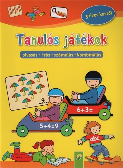 Tanulós játékok - Olvasás, írás, számolás, kombinálás 5 éves kortól