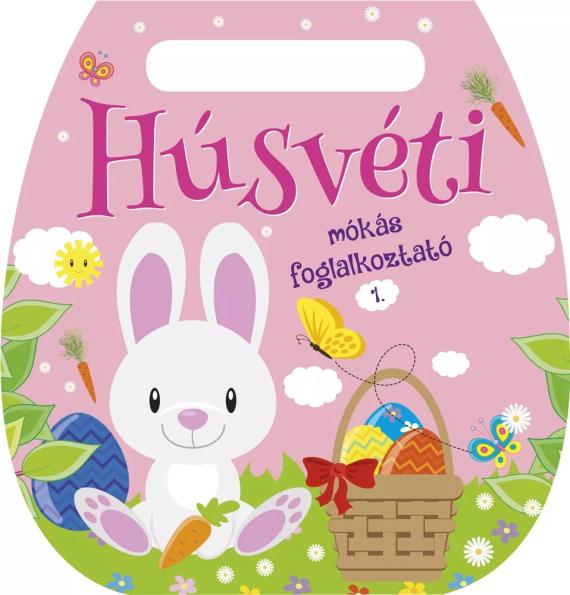 Húsvéti mókás foglalkoztató 1. - rózsaszín - Mókás foglalkoztató 