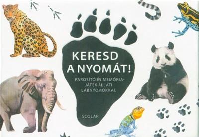 Keresd a nyomát! - Párosító és memóriajáték állati lábnyomokkal