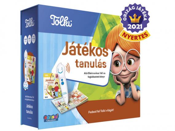 Tolki - Játékos tanulás szett (könyv +toll)