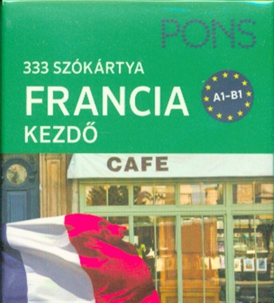 PONS Szókártyák - Francia Kezdő 333 Szó