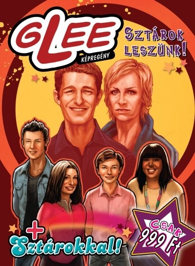 Glee képregény /Sztárok leszünk!