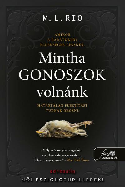 Mintha gonoszok volnánk (madaras borító)