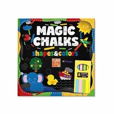 Magic chalks - Shapes + colors