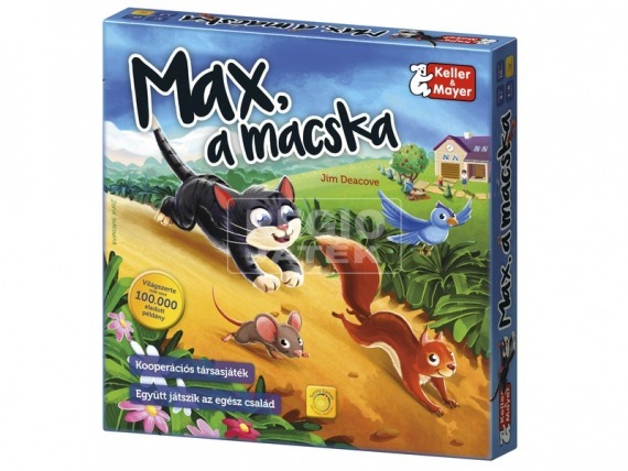 Max, a macska társasjáték