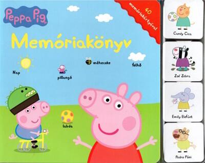 Peppa Malac: Memóriakönyv - 40 memóriakártyával