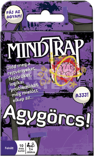 Mindtrap Agygörcs! Kártyajáték