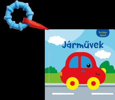 Textilkönyv rágókával - Járművek