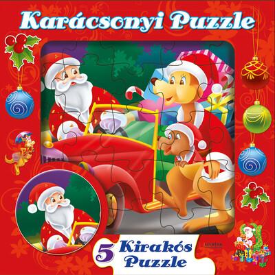 Karácsonyi puzzle - 5 kirakós puzzle 