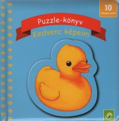 Puzzle-könyv: Kedvenc képeim - 10 hónapos kortól