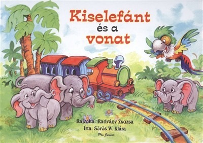 Kiselefánt és a vonat /leporelló