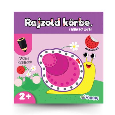 Rajzold körbe, ragaszd oda! - Vidám kisállatok