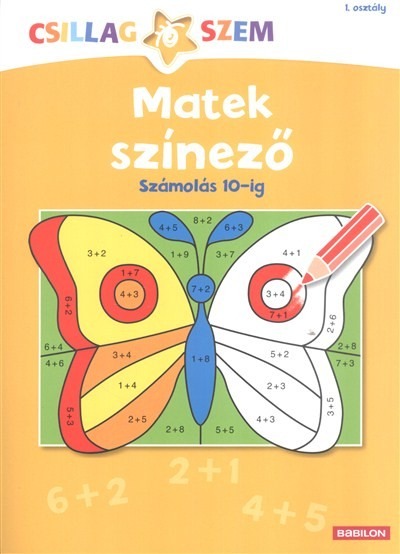 Matek színező /Számolás 10-ig