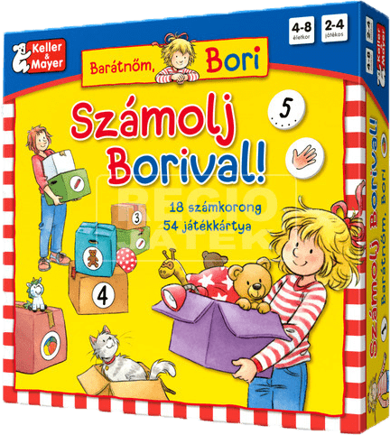 Számolj Borival! - társasjáték 