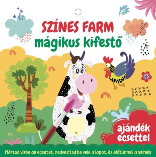 Színes farm - mágikus kifestő 