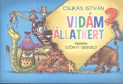 Vidám állatkert /Leporelló