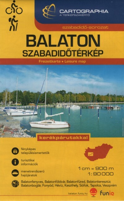 Balaton szabadidőtérkép - Szabadidő-sorozat