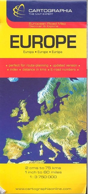 Európa térkép (1:3 750 000) /European Road Map