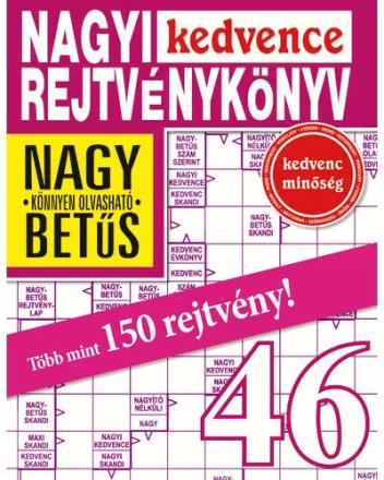 Nagyi Kedvence Rejtvénykönyv 46