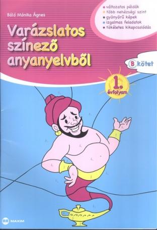 Varázslatos színező anyanyelvből 1. (b. kötet)