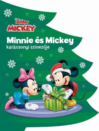 Disney - Minnie és Mickey karácsonyi színezője §k