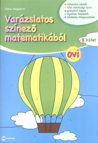 Varázslatos színező matematikából - ovi (b. kötet)