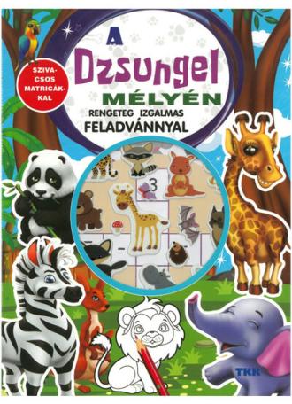 A dzsungel mélyén - rengeteg izgalmas feladvánnyal