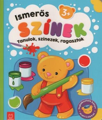 Ismerős színek - Tanulok, színezek, ragasztok