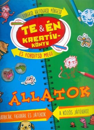 Te + én kreatívkönyv - Állatok