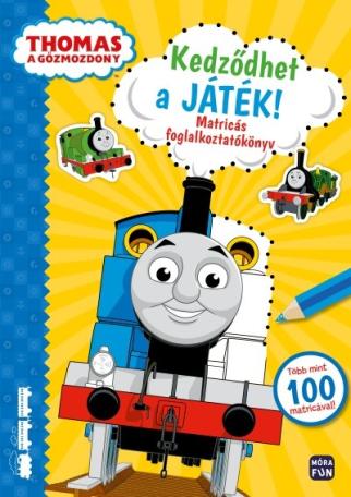 Thomas, a gőzmozdony: Kezdődhet a játék - Matricás foglalkoztató