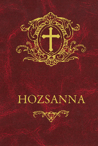 Hozsanna - ima és énekeskönyv - bordó imakönyv