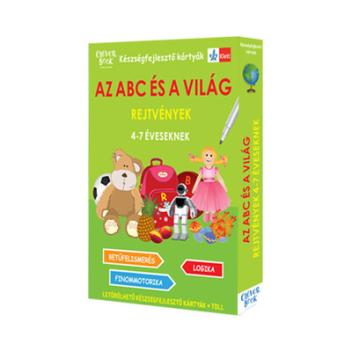 Az ABC és a világ - Rejtvények 4-7 éveseknek - Készségfejlesztő kártyák 4-7 éveseknek