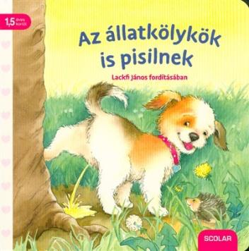 Az állatkölykök is pisilnek