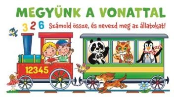 Megyünk a vonattal - Számold össze, és nevezd meg az állatokat!