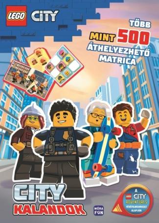 Lego City: City kalandok - Több mint 500 áthelyezhető matrica!